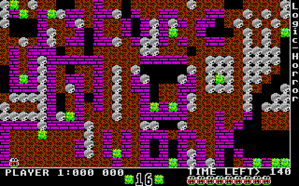 Stone-Age Deluxe atari screenshot